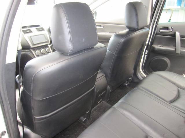 アテンザスポーツワゴン ２５ＥＸ　革シート　禁煙車　ナビ　ＴＶ　ＥＴＣ　前後ドラレコ　プッシュスタート　純正アルミ　ルーフレール　２５００ＣＣ　後席フルフラット（48枚目）