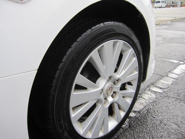 アテンザスポーツワゴン ２５ＥＸ　革シート　禁煙車　ナビ　ＴＶ　ＥＴＣ　前後ドラレコ　プッシュスタート　純正アルミ　ルーフレール　２５００ＣＣ　後席フルフラット（56枚目）