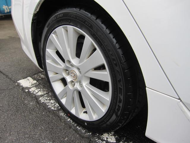 アテンザスポーツワゴン ２５ＥＸ　革シート　禁煙車　ナビ　ＴＶ　ＥＴＣ　前後ドラレコ　プッシュスタート　純正アルミ　ルーフレール　２５００ＣＣ　後席フルフラット（57枚目）