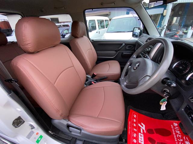ジムニー XC 5型 新品マッドファクトリー製バグガード!新品ブロックタイヤ!新品レザー調シートカバー!新品ラジエーター!前後バンパー&フェンダーモールチッピングマットブラックペイント!ボーディーコート(13枚目)