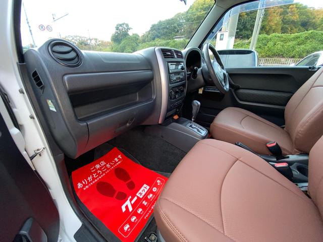 ジムニー XC 5型 新品マッドファクトリー製バグガード!新品ブロックタイヤ!新品レザー調シートカバー!新品ラジエーター!前後バンパー&フェンダーモールチッピングマットブラックペイント!ボーディーコート(16枚目)