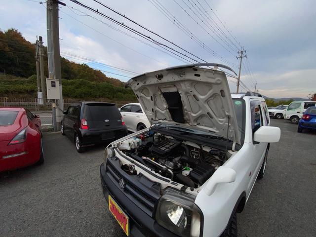 ジムニー XC 5型 新品マッドファクトリー製バグガード!新品ブロックタイヤ!新品レザー調シートカバー!新品ラジエーター!前後バンパー&フェンダーモールチッピングマットブラックペイント!ボーディーコート(43枚目)