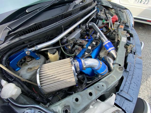 ミラジーノ Ｘリミテッド　ＪＢエンジン　マニュアル公認！車高調　アルミ　マフラー　レカロシート　ＭＯＭＯステアリング　社外スピーカー　社外エアクリ　タワーバー　Ｄスポーツコンピューター　前置きインタークーラー　デフ（44枚目）