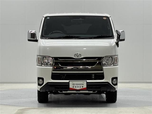 ハイエースバン スーパーＧＬ　ダークプライムＩＩ　４ＷＤ　フルセグ　メモリーナビ　ＤＶＤ再生　ミュージックプレイヤー接続可　バックカメラ　衝突被害軽減システム　ＥＴＣ　ＬＥＤヘッドランプ　ワンオーナー　ディーゼル（37枚目）
