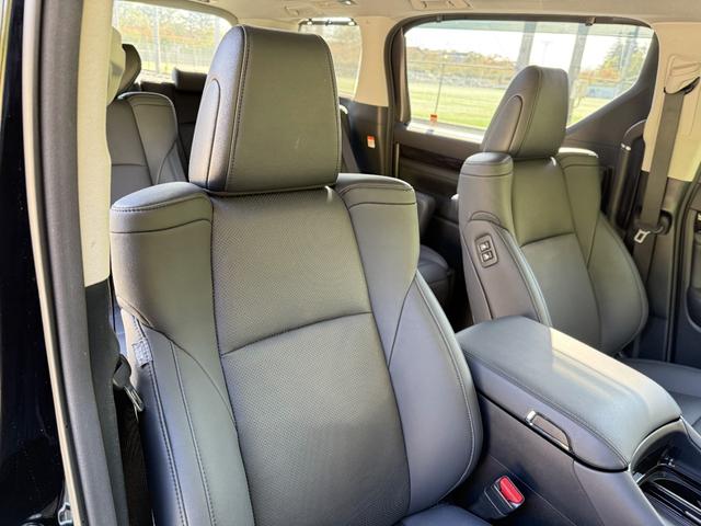 アルファード 2.5S Cパッケージ 禁煙車 SR Dインナ-ミラ- BSM ACC Fダウンモニタ- 黒革 Bカメラ ETC 3眼LEDオートライト シートクーラー/ヒーター メモリ付電動シート ナビ付DA フルセグTV BT DVD(22枚目)