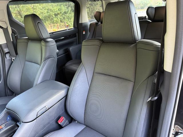 アルファード 2.5S Cパッケージ 禁煙車 SR Dインナ-ミラ- BSM ACC Fダウンモニタ- 黒革 Bカメラ ETC 3眼LEDオートライト シートクーラー/ヒーター メモリ付電動シート ナビ付DA フルセグTV BT DVD(38枚目)