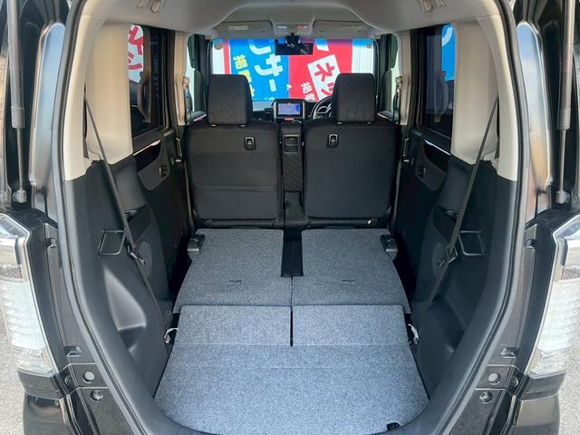 Ｎ－ＢＯＸカスタム Ｇ　ターボＳＳパッケージ　ナビ　衝突軽減　両側電動　バックカメラ　オートクルコン　ターボ車　ＨＩＤ　フォグライト　オートライト　パドルシフト　社外１６ＡＷ　ベンチシート　フルフラット　スマートキー　本革ステアリング　ＥＴＣ（18枚目）