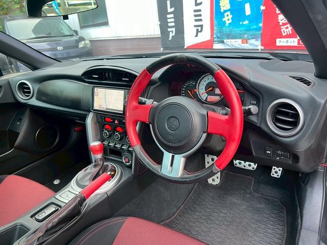 86 GT 純正ナビTV HIDヘッドライト BLUETOOTH パドルシフト ETC オートエアコン オートライト フォグ DVD再生 ミュージックサーバー MTモード付 純正17インチアルミホーイル(18枚目)