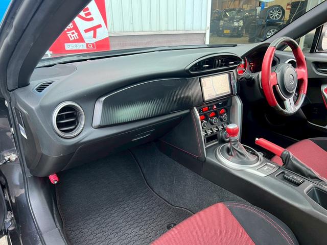 86 GT 純正ナビTV HIDヘッドライト BLUETOOTH パドルシフト ETC オートエアコン オートライト フォグ DVD再生 ミュージックサーバー MTモード付 純正17インチアルミホーイル(21枚目)