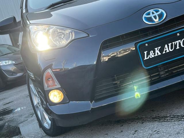 アクア Ｓ　純正ナビＴＶ　スマートキー　ＬＥＤヘッド　ＢＬＵＥＴＯＯＴＨ　　アルミペダル　フォグライト　オートライト　プッシュスタート　純正１６ＡＷ　ウィンカーミラー　サイドバイザー　ＣＤ／ＤＶＤ再生　ＥＴＣ（33枚目）