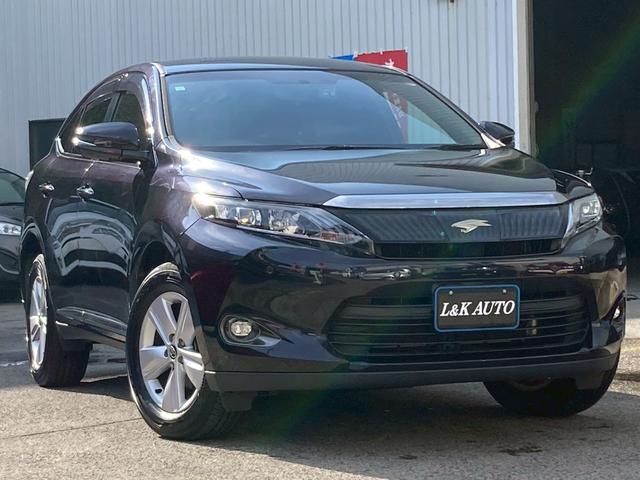 ハリアー エレガンス　純正ナビＴＶ　追従クルコン　障害物センサー　ＰＣＳ　ＢＬＵＥＴＯＯＴＨ　電動シート　ハーフレザー　ステアリモコン　ＬＥＤ　フォグ　オートライト　スマートキー　プッシュスタート　フルフラット　ＥＴＣ（6枚目）