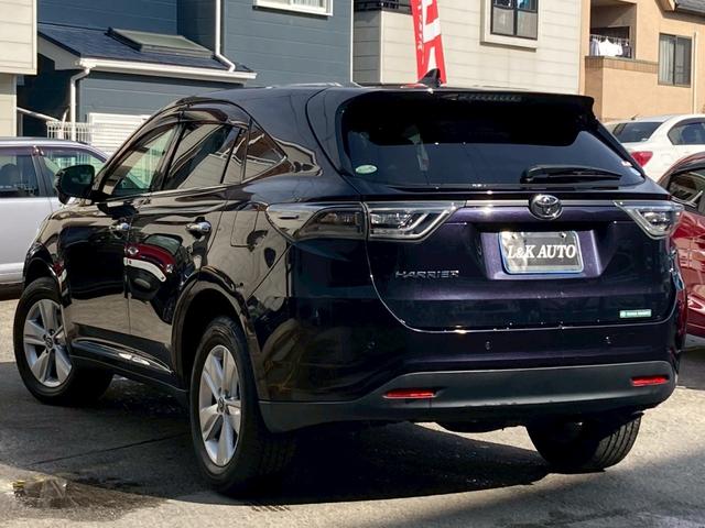 ハリアー エレガンス　純正ナビＴＶ　追従クルコン　障害物センサー　ＰＣＳ　ＢＬＵＥＴＯＯＴＨ　電動シート　ハーフレザー　ステアリモコン　ＬＥＤ　フォグ　オートライト　スマートキー　プッシュスタート　フルフラット　ＥＴＣ（15枚目）