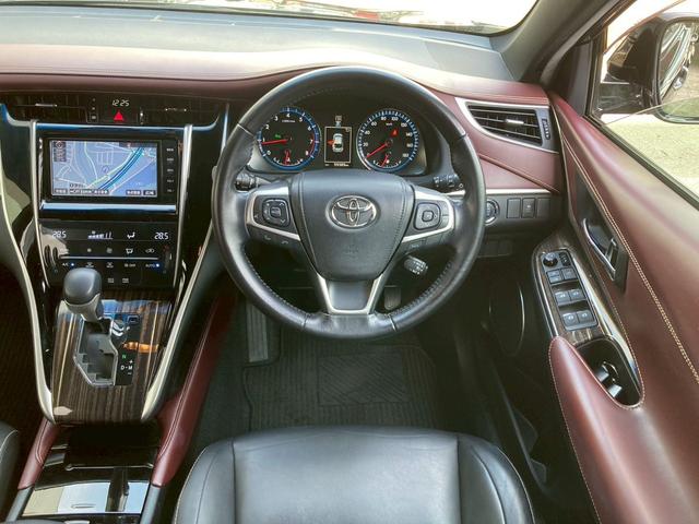 ハリアー エレガンス　純正ナビＴＶ　追従クルコン　障害物センサー　ＰＣＳ　ＢＬＵＥＴＯＯＴＨ　電動シート　ハーフレザー　ステアリモコン　ＬＥＤ　フォグ　オートライト　スマートキー　プッシュスタート　フルフラット　ＥＴＣ（23枚目）