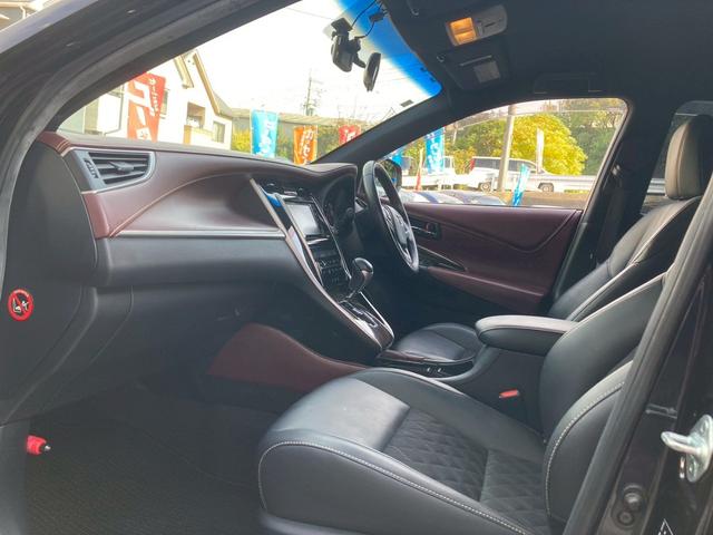 ハリアー エレガンス　純正ナビＴＶ　追従クルコン　障害物センサー　ＰＣＳ　ＢＬＵＥＴＯＯＴＨ　電動シート　ハーフレザー　ステアリモコン　ＬＥＤ　フォグ　オートライト　スマートキー　プッシュスタート　フルフラット　ＥＴＣ（25枚目）