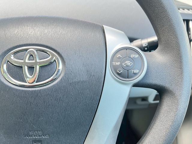 プリウス Ｓ　純正ナビＴＶ　バックカメラ　スマートキー　ＢＬＵＥＴＯＯＴＨ　オートライト　ＨＩＤヘッドライト　フォグライト　純正１５ＡＷ　フルフラット　ステアリモコン　ウィンカーミラー　プッシュスタート　ＥＴＣ（27枚目）