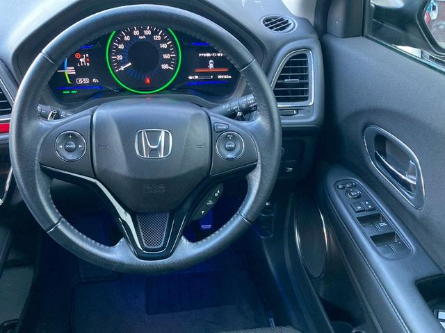 ヴェゼル ハイブリッドＸ　純正ナビＴＶ　クルコン　衝突軽減　バックカメラ　ＢＬＵＥＴＯＯＴＨ　ステアリモコン　ＬＥＤ　オートライト　フォグライト　社外１６ＡＷ　パドルシフト　フルフラット　ウィンカーミラー　スマートキー　ＥＴＣ（22枚目）