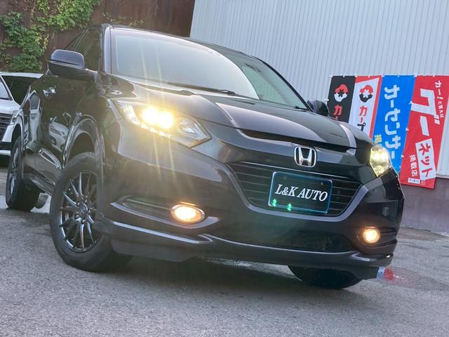 ヴェゼル ハイブリッドＸ　純正ナビＴＶ　クルコン　衝突軽減　バックカメラ　ＢＬＵＥＴＯＯＴＨ　ステアリモコン　ＬＥＤ　オートライト　フォグライト　社外１６ＡＷ　パドルシフト　フルフラット　ウィンカーミラー　スマートキー　ＥＴＣ（39枚目）