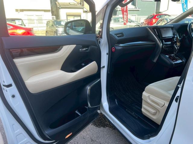 ヴェルファイア 2.5V 純正ナビTV 両側電動 クルコン バックカメラ LED 障害物センサー コンビハンドル ウォークスルー BLUETOOTH オットマン ハーフレザー 電動シート 純正17AW ステアリモコン ETC(27枚目)