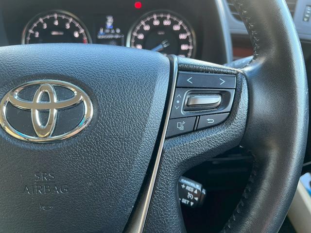 ヴェルファイア 2.5V 純正ナビTV 両側電動 クルコン バックカメラ LED 障害物センサー コンビハンドル ウォークスルー BLUETOOTH オットマン ハーフレザー 電動シート 純正17AW ステアリモコン ETC(37枚目)