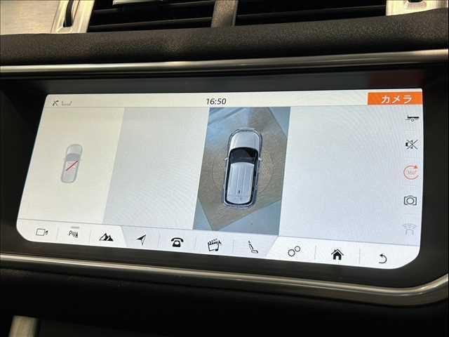 レンジローバーイヴォーク ＳＥプラス　後期モデル　禁煙車　黒革シート　純正ナビ　フルセグ　アラウンドビューモニター　パワーテールゲート　ハーマンカードン　パワーシート　クルーズコントロール　キセノンヘッド　シートヒーター　ＥＴＣ車載器（4枚目）