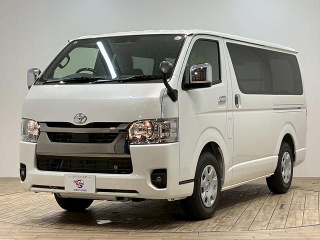 ハイエースバン スーパーGL ダークプライムII デジタルインナーミラー 両側電動スライドドア AC100V 助手席エアバック 衝突軽減ブレーキ 車線逸脱防止 オートハイビーム LEDライト スマートキー プッシュスタート リアヒーター リアクーラー(68枚目)