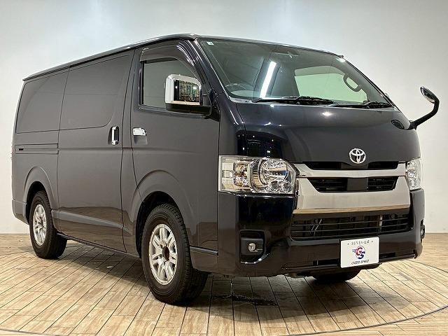 ハイエースバン スーパーGL ダークプライムII 純正ナビ バックカメラ 衝突軽減ブレーキ 車線逸脱防止 AC100V 助手席エアバック オートハイビーム オートライト オートエアコン 両側スライドドア スマートキー プッシュスタート リアクーラー(49枚目)