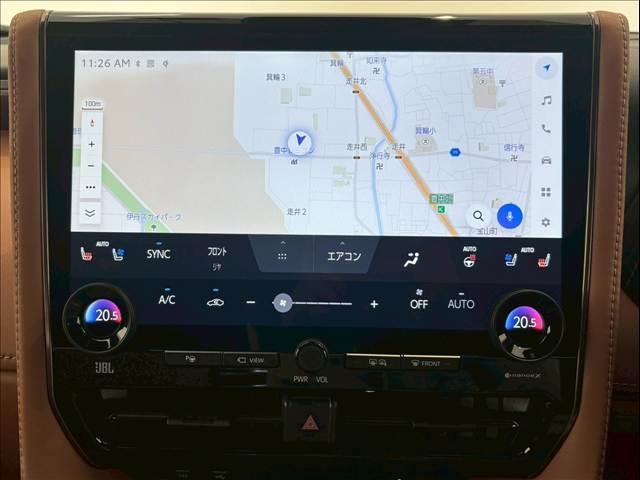 ヴェルファイアハイブリッド Executive Lounge パノラミックビューモニター ツインムーンルーフ フリップダウンモニター デジタルインナミラー JBLサウンド ブラウンレザーシート シートヒーター シートクーラー パワーシート シートメモリー(3枚目)