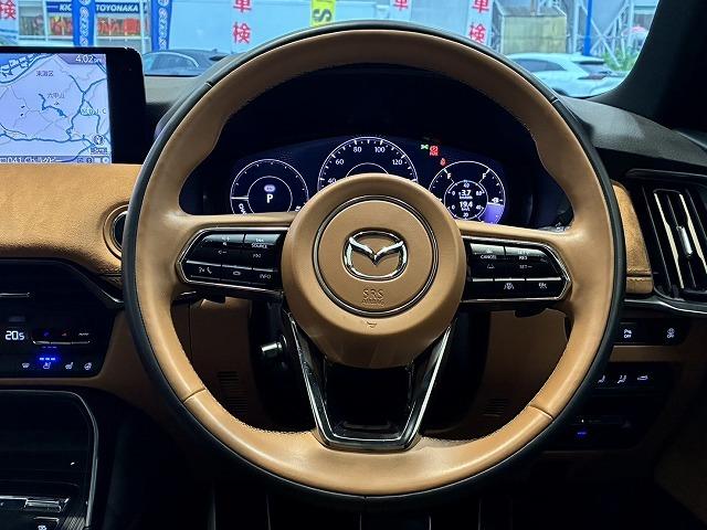 ＣＸ－６０ ＰＨＥＶ　Ｐｒｅｍｉｕｍ　Ｓｐｏｒｔｓ　サンルーフ　ブラウンレザーシート　ＢＯＳＥサウンド　純正ナビ　アラウンドビューモニター　シートメモリー　　シートヒーター　シートクーラー　電動リアゲート　ステアリングヒーター　クリアランスソナー（45枚目）