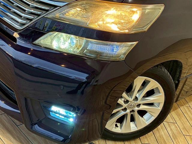 ヴェルファイア 2.4Z フリップダウンモニター サンルーフ クリアランソナー 両側電動スライドドア ETC バックカメラ オートエアコン ダブルエアコン TVナビ ETC付き 両側パワースライドド フルTV エアコン ABS(61枚目)