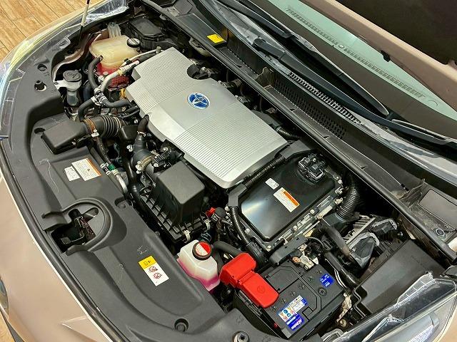 プリウス S “ツーリングセレクション” 純正ナビ バックカメラ レーダークルーズコントロール 衝突軽減ブレーキ 車線逸脱防止 オートハイビーム LEDヘッドライト フルセグテレビ Bluetooth接続 オートエアコン プッシュスタート(54枚目)