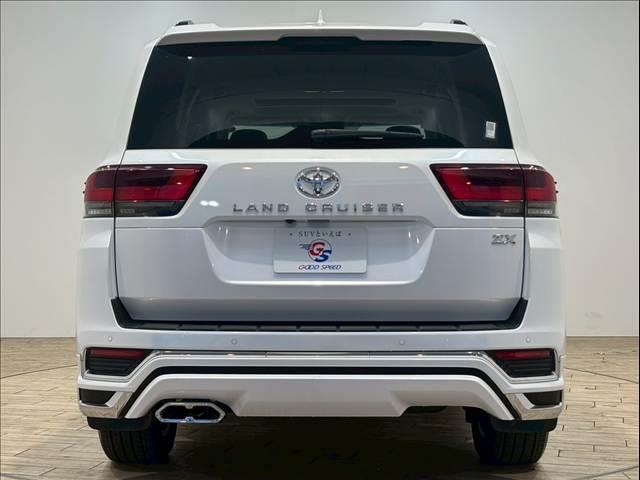 ランドクルーザー ＺＸ　モデリスタエアロ　モデリスタフェンダーガーニッシュ　サンルーフ　ルーフレール　ＪＢＬサウンド　リアエンターテイメント　ヘッドアップディスプレイ　ブラインドスポットモニター　純正ナビ　パノラミックビュー（13枚目）