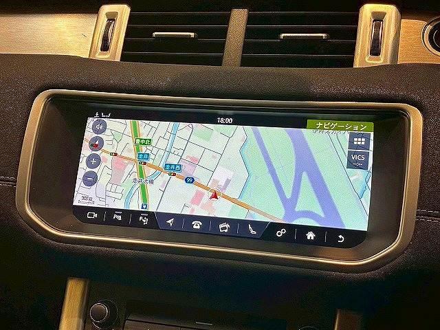 レンジローバーイヴォーク ＳＥプラス　純正ナビ　アラウンドビューモニター　クルーズコントロール　メリディアンサウンド　電動リアゲート　パワーシート　シートヒーター　車線逸脱防止　衝突被害軽減ブレーキ　スマートキー　シートヒータ　ＥＴＣ（3枚目）