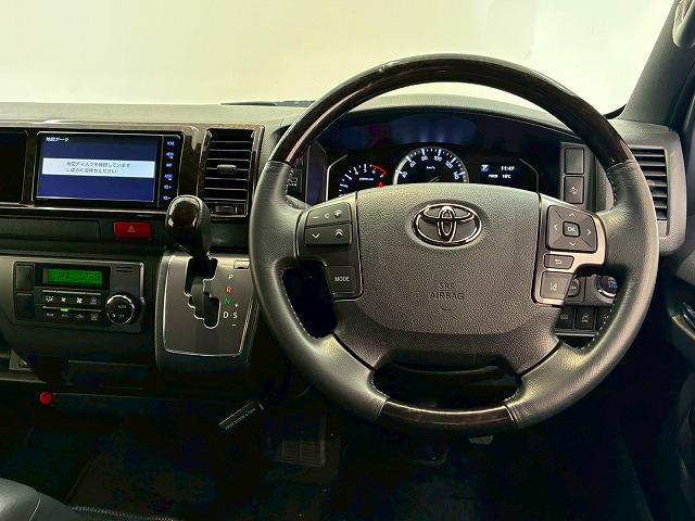 ハイエースバン スーパーＧＬ　ダークプライム２　モデリスタエアロ　純正ナビ　パノラミックビューモニター　両側電動スライドドア　デジタルインナーミラー　衝突軽減ブレーキ　車線逸脱防止　ＡＣ１００Ｖ　助手席エアバック　ＥＴＣ（28枚目）