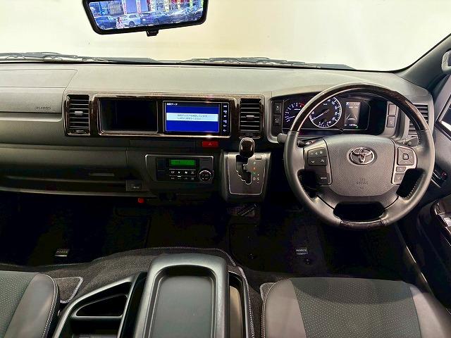 ハイエースバン スーパーＧＬ　ダークプライム２　モデリスタエアロ　純正ナビ　パノラミックビューモニター　両側電動スライドドア　デジタルインナーミラー　衝突軽減ブレーキ　車線逸脱防止　ＡＣ１００Ｖ　助手席エアバック　ＥＴＣ（29枚目）