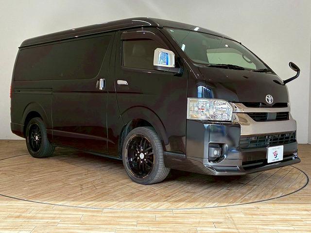 ハイエースバン スーパーＧＬ　ダークプライム２　モデリスタエアロ　純正ナビ　パノラミックビューモニター　両側電動スライドドア　デジタルインナーミラー　衝突軽減ブレーキ　車線逸脱防止　ＡＣ１００Ｖ　助手席エアバック　ＥＴＣ（58枚目）