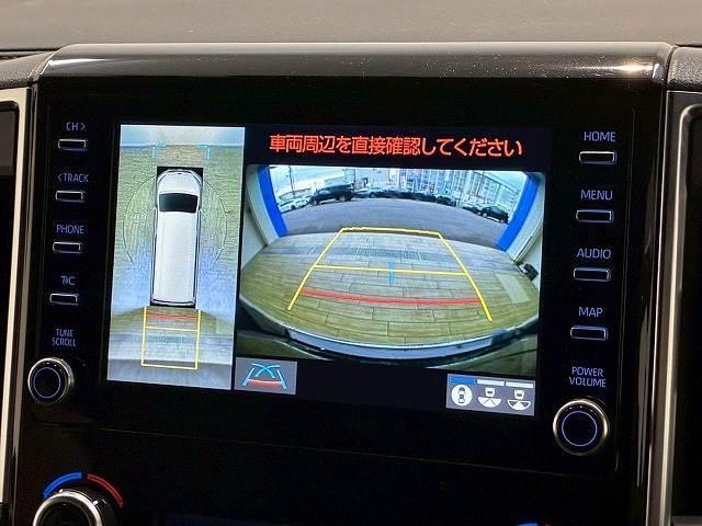 グランエース Ｐｒｅｍｉｕｍ　純正ナビ　パノラミックビューモニター　デジタルインナーミラー　両側電動スライドドア　レーダークルーズコントロール　車線逸脱防止　衝突軽減ブレーキ　シートヒーター　ブラインドスポットモニター（4枚目）