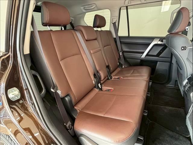 ランドクルーザープラド ＴＸ　“Ｌパッケージ・Ｇ－ＦＲＯＮＴＩＥＲ”　サンルーフ　ブラウンレザーシート　アルパインナビ　バックカメラ　パワーシート　クルーズコントロール　シートヒーター　ＥＴＣ（10枚目）