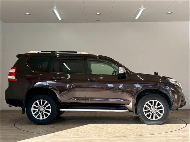 ランドクルーザープラド ＴＸ　“Ｌパッケージ・Ｇ－ＦＲＯＮＴＩＥＲ”　サンルーフ　ブラウンレザーシート　アルパインナビ　バックカメラ　パワーシート　クルーズコントロール　シートヒーター　ＥＴＣ（14枚目）