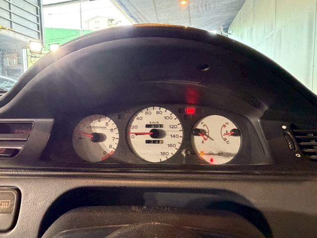 シビック ＳｉＲＩＩ　無限ホイール　ロールゲージ　エキマニ　ＦＲＰボンネット　ＮＲＧ　ＭＯＭＯ　ＴＡＫＡＴＡ　レカロ　クイックシフト　アルミラジエーター　エアコン　パワステ（21枚目）