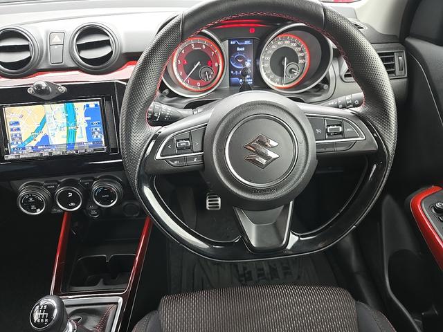 スイフトスポーツ ベースグレード　セーフティＰレス車、６速ＭＴ、１．４ターボ、アルパインナビ、フルセグＴＶ、車高調、ＨＫＳマフラー、エンケイ１７ＡＷ、ＥＴＣ、Ｄ席シートヒーター、クルコン、ＬＥＤオートライト、フォグ、ドアバイザー（16枚目）