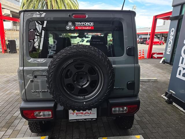 ジムニー XC TRIALデモカー、レカロ限定ぺピタヒーター付、HKSハイパーMAXG+、HKSリーガマックスマフラー、フラッシュエディター、レイズTE37XT16AW、YHジオランダー、ETC、オートライト、フォグ(3枚目)