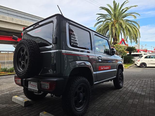 ジムニー XC TRIALデモカー、レカロ限定ぺピタヒーター付、HKSハイパーMAXG+、HKSリーガマックスマフラー、フラッシュエディター、レイズTE37XT16AW、YHジオランダー、ETC、オートライト、フォグ(8枚目)