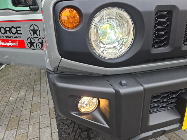ジムニー XC TRIALデモカー、レカロ限定ぺピタヒーター付、HKSハイパーMAXG+、HKSリーガマックスマフラー、フラッシュエディター、レイズTE37XT16AW、YHジオランダー、ETC、オートライト、フォグ(31枚目)
