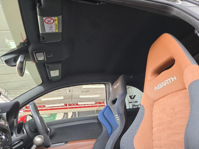 アバルト５９５ コンペティツィオーネ　ＴＲＩＡＬデモカー、レカロＲＳ－Ｇ、ＨＫＳＶｉｉｔｓ左右Ｓ出しマフラー、ＶｉｉｔｓＲ車高調、ＯＳスーパーロックＬＳＤ、ＴＥ３７ＳＡＧＡＳＬ１７ＡＷ＆ＴＯＹＯ　Ｒ８８８、ＥＣＵ書き換え＆パワーエディター（12枚目）