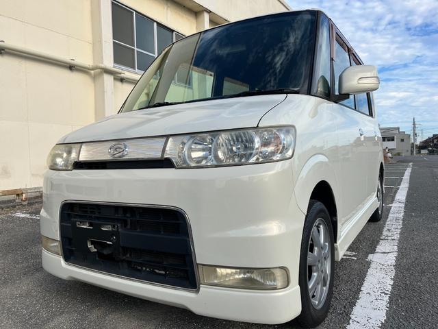 タント Ｘ　車検整備２年付き・ＥＴＣ付き・タイミングベルト交換済み・オートエアコン搭載車・たばこ臭なし・純正アルミホイール・純正エアロ・電動格納式ドアミラー・キーレス（アンサーバック付き）（2枚目）