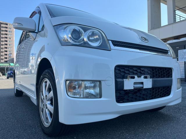 ムーヴ カスタム Xリミテッド 禁煙・車検整備2年付き・ETC付き・オートエアコン搭載車・タイミングチェーン式・純正エアロ・純正アルミホイール・スマートキー・電動格納式ドアミラー(4枚目)