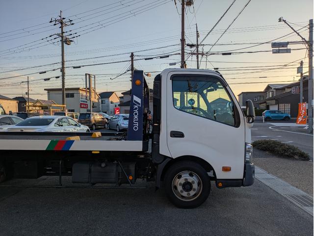 トヨエース ベースグレード 積載車 極東フラトップZERO ラジコン キャリアカー セーフティーローダー 車両運搬車 レーダーサポート 社外ナビ バックカメラ ETC(4枚目)
