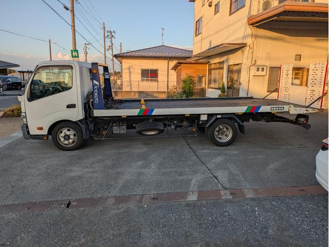 トヨエース ベースグレード 積載車 極東フラトップZERO ラジコン キャリアカー セーフティーローダー 車両運搬車 レーダーサポート 社外ナビ バックカメラ ETC(5枚目)