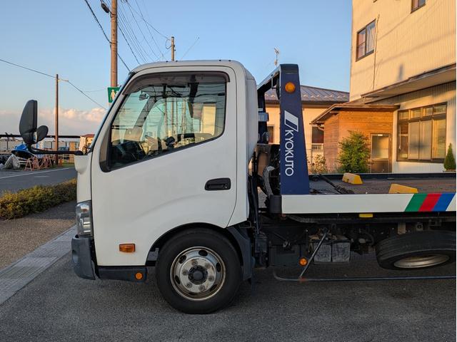 トヨエース ベースグレード 積載車 極東フラトップZERO ラジコン キャリアカー セーフティーローダー 車両運搬車 レーダーサポート 社外ナビ バックカメラ ETC(6枚目)