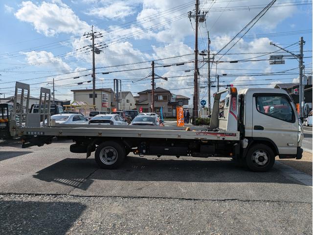 キャンター  積載車 UC-35 NEO5 最大積載量3100kg 長760 幅222 高229 ラジコン ウインチ ETC2.0 バックカメラ 左右開閉あおり キーレス 車線逸脱警報(5枚目)